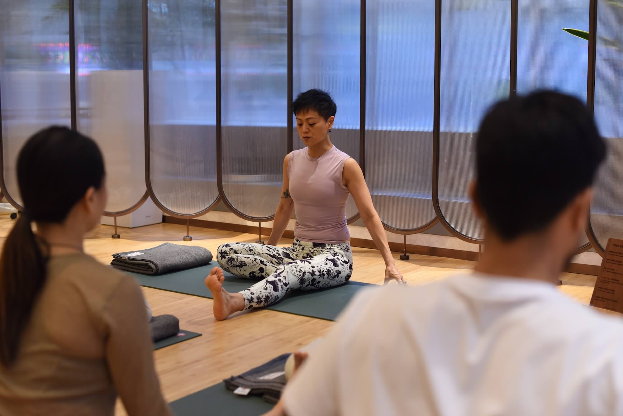 In the heat of practice, we shed
what no longer serves us, emerging
renewed and revitalized.